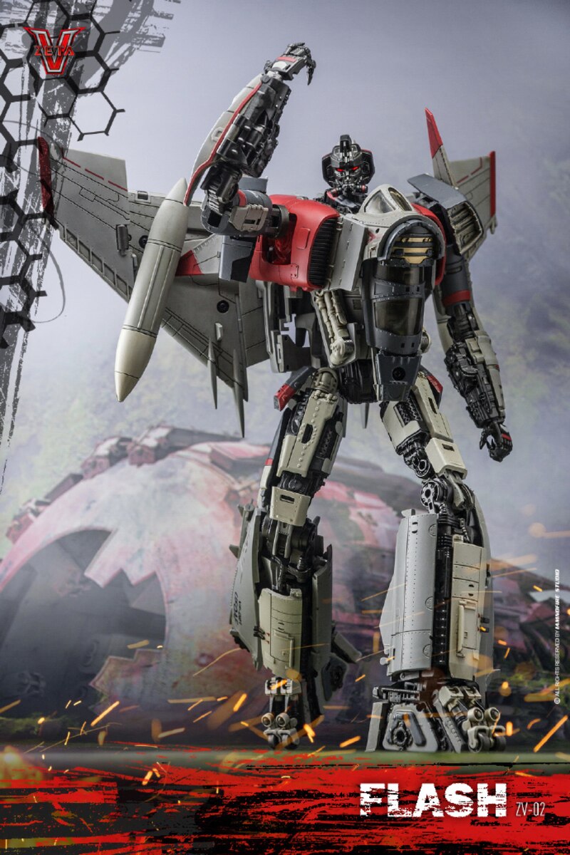 ZETA ZV-02 Flash Hi-Res Toy Photography Image Gallery by IAMNOFIRE